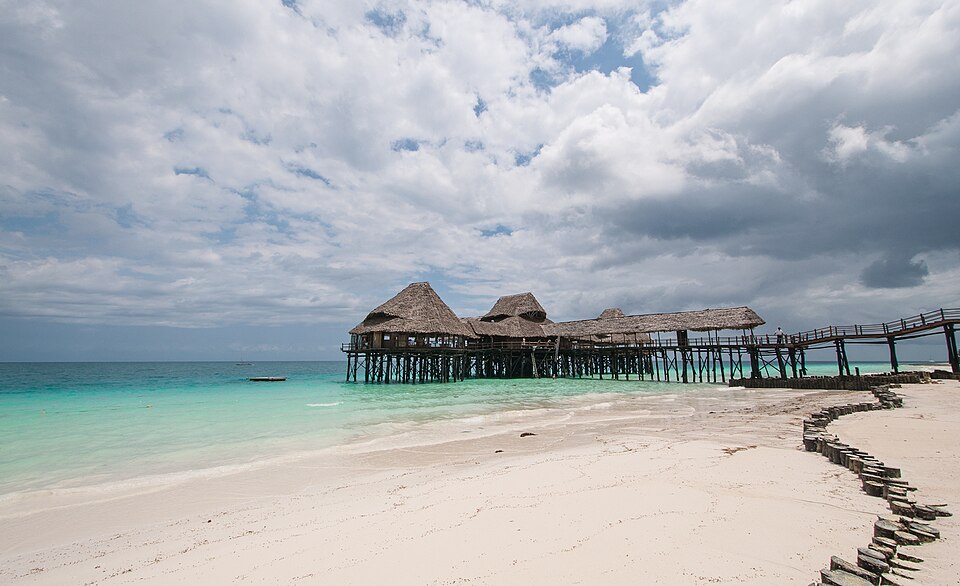 Kendwa beach, illustrative area photo not Kendwa Rocks restaurant