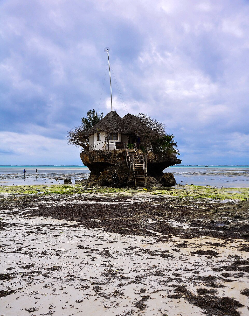 The Rock Restaurant in Pingwe, Zanzibar