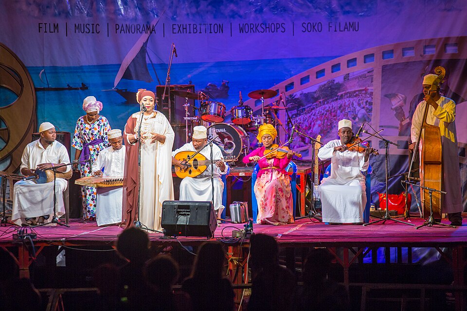 Traditional Zanzibar taarab music (illustrative; not at The Box)