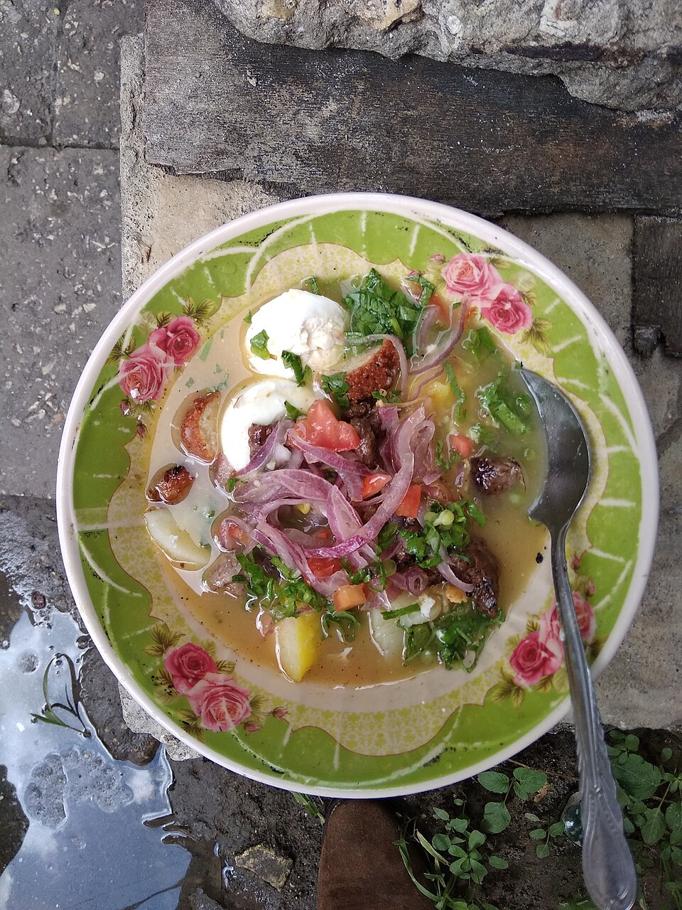 Zanzibar urojo dish, illustrative local food, not a meal photographed at Lukmaan